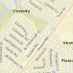 Stratford Delaware Street Map