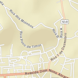 Ourém Street Map