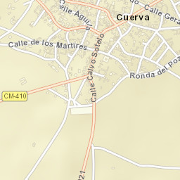 Cuerva Street Map