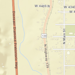 3995 N Spring Glen Rd, Helper, UT 84526 Street Map