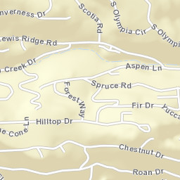 Wah Keeney Park Colorado Street Map