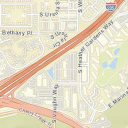 3086-3098 South Heather Gardens Way, Aurora, CO Street Map