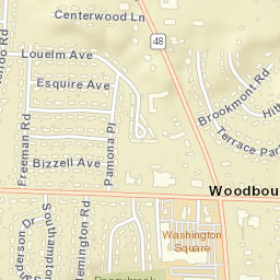 Wittes Corners Ohio Street Map