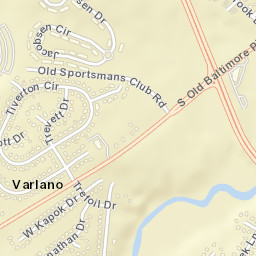 Varlano Delaware Street Map