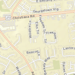 Whilton Delaware Street Map