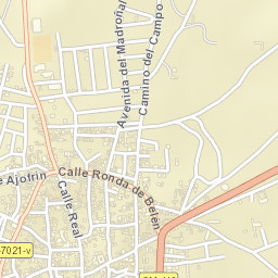Orgaz Street Map