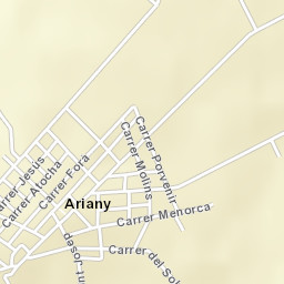 Ariany Street Map