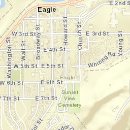 Eagle Street Map
