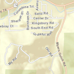 Kittredge Street Map