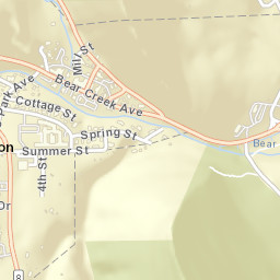 Morrison Colorado Street Map