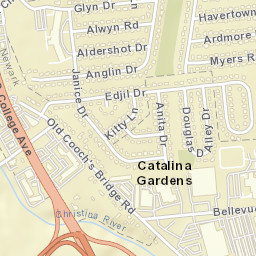 Yorkshire Delaware Street Map