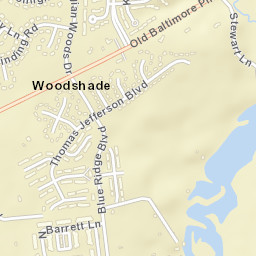 Woodshade Delaware Street Map