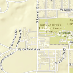 4030-4056 South Lowell Boulevard, Denver Street Map