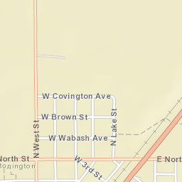 505-509 West North Street, Stonington, IL Street Map