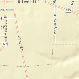 Gratis Ohio Street Map