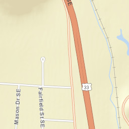 Blue Valley Acres Ohio Street Map