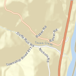 Duffy Ohio Street Map