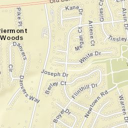 Salem Woods Delaware Street Map