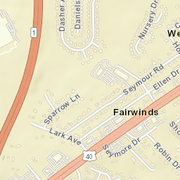 Fairwinds Delaware Street Map