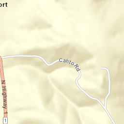 Westport California Street Map