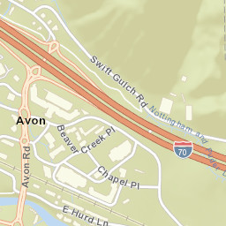 Avon Street Map