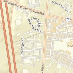 Shanersville Ohio Street Map