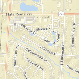 Whites Corner Ohio Street Map