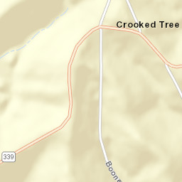 Crooked Tree Ohio Street Map
