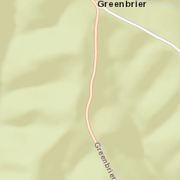 Greenbrier Ohio Street Map