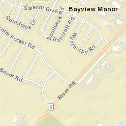 Bayview Manor Delaware Street Map