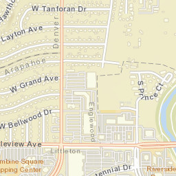 2600-2614 West Belleview Avenue, Littleton Street Map