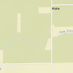 Hale Colorado Street Map