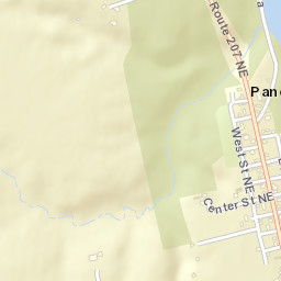 Pancoastburg Ohio Street Map