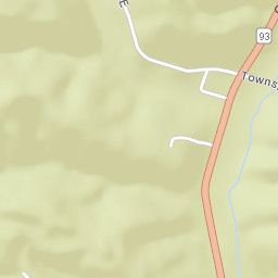 McCuneville Ohio Street Map