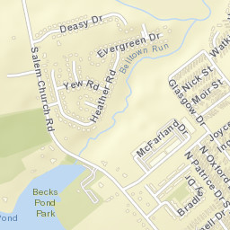 Heather Woods Delaware Street Map