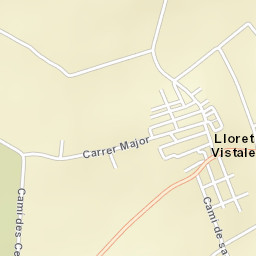 Lloret de Vistalegre Street Map