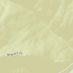 Meyers Place California Street Map