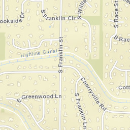 1401-1485 Crestridge Drive, Greenwood Village Street Map