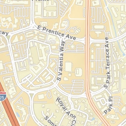 5400 DTC Pkwy Greenwood Village Street Map