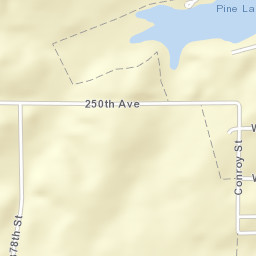 250th Avenue, Pittsfield, IL 62363 Street Map