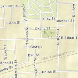 211-217 East Edgar Street, Paris, IL 61944 Street Map