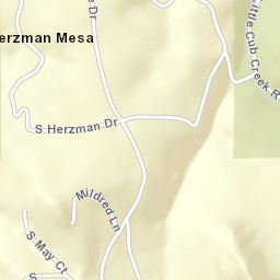 Herzman Mesa Colorado Street Map