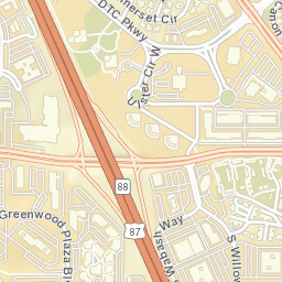 5915 South Willow Drive, Greenwood Village Street Map