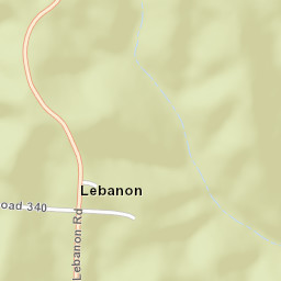 Lebanon Ohio Street Map