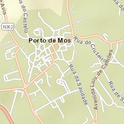 Porto de Mós Street Map