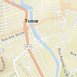 Tomar Street Map