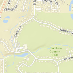 Columbine Valley Street Map