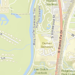 39 Niblick Lane, Columbine Valley, CO Street Map