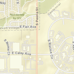 Southfield Park Colorado Street Map