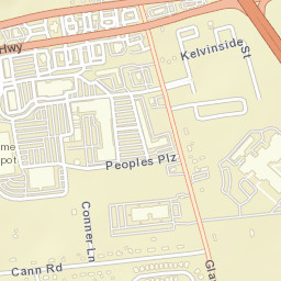 Glasgow Delaware Street Map